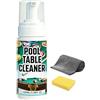 Wuyooprt Pulitore per Panno del Tavolo da Biliardo - Schiuma Detergente 100 ml,Spray Pulente per Panno - per Club Sportivo Bar Palestra Casa