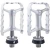 Generico Compatibile con Pedali Bici Wellgo M111 QRD2 QRD3 - Pedali Ultraleggeri con Dispositivo a sgancio rapido for Accessori Bici da Ciclismo MTB,Componenti(QRD3 Silver)