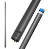 RHINO - Stecca da biliardo in carbonio Uniloc ad albero singolo, punta 11,8 mm, tecnologia a bassa deflessione, ultra liscia, facile da controllare, pro Taper