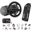 BAFANG 250W 48V BBS01B Mid Drive Kit - Motore Bici Elettrica con 48V 20Ah Downtube Batteria e Display LCD EKD01, Kit di Conversione Ebike per BB 68MM Mountain Bike Bici da Strada Bici da Pendolare