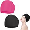 Comioke Cuffia per Nuoto in Piscina Unisex Adulto Cappello da Nuoto Uomo e Donna Unisex Cuffia da Bagno Cuffia da Nuoto per Piscina Cuffia Piscina Tessuto Adolto Bambini Cuffie Nuoto per Uomo Donna