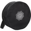 BESTYASH Borsa da Yoga in Nylon Nero Tracolla Regolabile e Grande Capacità, lo Stoccaggio del Rullo Yoga Durante Natale e Ringraziamento