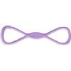 Generic Fasce elastiche per esercizi, antiscivolo, corda elastica per allenamento, per esercizi di braccia, body stretching, corda portatile per palestra, viaggi, pilates, yoga, ufficio e casa