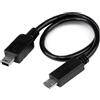 StarTech.com Cavo USB OTG - Micro USB a Mini USB - M/M - 20cm