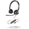 HP Poly Plantronics Cuffie Blackwire C3320-M binaurali USB-C (214013-01)