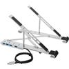 Targus - Supporto per notebook - con hub USB a 4 porte - 10" - 15,6" - Argento