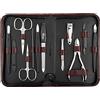 marQus Solingen Kit Manicure Professionale - Set da 12 Pezzi per Uomo e Donna - Ideale per uso personale o professionale. Design compatto, perfetto per ogni esigenza