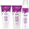 Not Your Mother's Curl Talk Sculpting Gel, Curl Defining Cream & Curl Foam | Gel anti-crespo, crema definitiva e schiuma rinfrescante per ricci, 6 e 236,6 ml, formulato con complesso ricciolo di riso