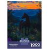 sinyumoney Puzzle Da 1000 Pezzi Per Adulti Horse in A Field of Flowers Puzzle Per Adulti Giochi Rilassanti Regali Per Donne Divertimento A Casa Attività, 52x38cm/1000pcs