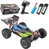 Ledovan Auto telecomandata 1:14, 60 km/H, alta velocità, RC Monster truck per adulti, 2,4 GHz, All Terrain RC Crawler Buggy, 4 WD Off Road Drift, 3 batterie (blu)