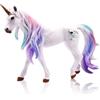 VorIrydian Statuetta Unicorno - PVC Magico energia Creatura, Solido Unicorno colorato Ornamenti Collezione Regali per Collezionisti, Regalo Emozionante, Decorazione per Feste e Camera dei Sogni