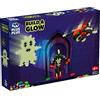 PLUS PLUS Plus-Plus- Set di Mattoni da Costruzione Build And Glow, 3808