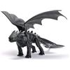 DreamWorks Dragons, Dragon Trainer, Draghi da Battaglia, Sdentato Sputafuoco, con Effetti Sonori, Drago da 33 cm, Giocattoli per Bambini e Bambine, 4+ Anni