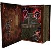 MiniCity Book Nook Kit per adulti puzzle in legno fai da te in miniatura, casa delle bambole 3D, fermalibri per libreria, decorazione con luce a LED, regalo creativo per lettori (The Sword of Fire)
