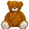 Palmitessa Orso Peluche Gigante 100 cm - Peluche Giganti - Orsacchiotto gigante - Orsetto di Peluche - Regali Bambini, Ragazza, Fidanzata Peluche Grande Morbido Orsetto Pupazzo qualità (MARRONE 130 CM)