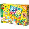 SES Creative 14062 Montessori - Kit Gioco Creativo per Bambini dai 3 Anni in su - 4 Tavole di Selezione - Giocattolo sensoriale