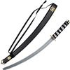Boland - 00660 - Spada Ninja con fodero, circa 73 cm di lunghezza, plastica, tracolla, samurai, combattente, sciabola, carnevale, halloween, festa a tema