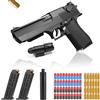 GOUYENG Pistola Giocattolo,Giocattolo Pistole,Blaster in Schiuma,Pistole Giocattolos di Schiuma Blaster a Proiettile Morbido,Soft Bullet Toy Gun,Regali di Compleanno per 14+