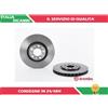 BREMBO 2 DISCHI FRENO ANTERIORI BREMBO VERNICIATI 09936321 09.9363.21