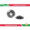 BREMBO 2 DISCHI FRENO BREMBO VERNICIATI 09C11711 09.C117.11