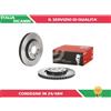 BREMBO 2 DISCHI FRENO BREMBO VERNICIATI 09C54511 09.C545.11