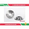 BREMBO 2 DISCHI FRENO ANTERIORI BREMBO 09A92214 09.A922.14