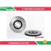 BREMBO 2 DISCHI FRENO ANTERIORI BREMBO VERNICIATI 09A82921 09.A829.21