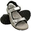 Zerimar Sandali Donna Estive - Sandali Trekking Donna - Ciabatte Piscina Donna - Traspirante Facile da Asciugare - Sandali Comodi Donna - Colore Silver - Taglia 37