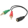 Equip Cavo Audio Equip Splitter Y F -> 2x M [147942]