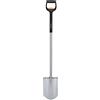 Fiskars Vanga Telescopica a Punta per Terreni Duri e Sassosi, Lunghezza: 111 - 130 cm, Lama in Resistente Acciaio al Boro, Nero/Arancione, Xact, 1066732