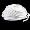 JWOO Striscia quadrata bianca in spugna, guarnizione in gomma siliconica for porte, guarnizione for finestre, guarnizione 2x10mm-20x20mm 2M(20x20mm)