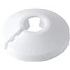 PSDFJAD ZHGUIMING 4 pezzi da 15 mm, copritubo for radiatore, for condotti a parete, accessori for rubinetti(WHITE)