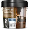 JOVIRA PINTURAS Pittura per Facciata Anti-Umido, Idrorepellente, Impermeabile e Anti-Cracking. (4 Litri, Blu Denim)
