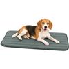Flamingo cuccia cane - cuscino ortopedico Xana verde - adatto per gabbie metalliche - memory foam - 85,5 x 51 x 2 cm