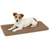 Flamingo cuccia cane - cuscino ortopedico per cane e gatto in memory foam - cuscino rettangolare Webbi beige - adatto per gabbie e trasportini - 70,5 x 41,5 cm - Flamingo