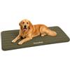Flamingo Cuscino Dreambay® Rettangolo Verde oliva a gabbia di filo 116x69x2,3cm