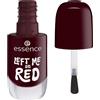 essence gel nail smalto unghie effetto gel 12-LEFT ME on RED 8ml - Smalto Effetto Gel