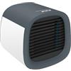 Evapolar evaCHILL - Raffreddatore d'aria e umidificatore portatile, ventola di raffreddamento da tavolo, per casa e ufficio, con connettività USB e luce LED integrata, grigio urbano, piccolo