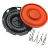 RFSHOP Coperchio Valvola 11127823181 Kit Riparazione Coperchio Valvola PCV Tappo Con Membrana N57 N57Z Per BMW Serie 3 5 X3 X4 X5 X6 11128515745 11128507607 Testa