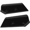 Yctze 1 paio di paramani per moto, maggiore sicurezza, alta durezza, look elegante, deflettore per MT 09 SP 2024 (nero)