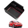 ASZSK V-W Golf 8 MK8 8.5 GTI GTD GTE 2020-2024 2025 2026 Vano portaoggetti nella console centrale, ripiano nel bracciolo, con fondo antiscivolo