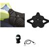 MOTO SPORT MONDO COMPATIBILE CON BMW G 650 GS CUSCINO PER SELLA MOTO COPRISELLA IN RETE AERO 3D TUCANO URBANO 326-N2 NERO COOL FRESH 39X36CM SPESSORE 2CM 100% POLIESTERE