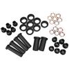 Aramox Kit Boccole Sospensione Posteriore Boccola Braccio Oscillante in ABS e Ottone MG1307101AZ Sostituzione di Installazione Semplice per Sportsman 500 Dal 1996 Al 2000 2002 e 500 RSE