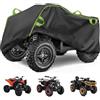 alouweekuky Copertura Impermeabile ATV - alouweekuky, 210D Oxford Telo Teli Copertura per Moto ATV Impermeabile, Telo Copri Quad con Strisce Riflettenti adatta per la Maggior Parte Delle Quad Bike, 256x110x120cm