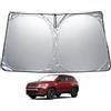 GFWGTS Parasole Parabrezza Compatibile con Jeep Compass II MP 2017-2026, Parasole Anteriore con Protezione UV, Protezione Calore, Pieghevole, Auto Ombrello Copertura Accessori