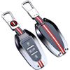 Happyit Custodia per chiave auto in lega di zinco per Peugeot 2008 3008 4008 5008 308 408 508 Citroen C1 C2 C4 C6 C3-XR Picasso Grand DS3 DS5 (grigio)