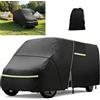 Vehiwell Telo Copriauto Compatibile con Fiat Ducato 2006-2024 L2H2, Telo Protettivo per Auto, Protezione per Tutte le Stagioni, Impermeabile, Isolante & Riflettente UV, con Bande Riflettenti, Cinghie Antivento