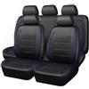 CQRBNE Auto Interni Per Fiat Per Bravo Coprisedile In Pelle Per Auto Per Set Completo Di Accessori Interni Coprisedili(Style B)