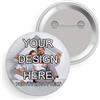LEECUM Spille personalizzate bottoni personalizzati con foto/testo/logo - Distintivi in metallo per scuola, azienda, feste, eventi, matrimoni 3,8 cm, 5,8 cm, 7,6 cm Piccolo Standard Grande 1-100 pezzi