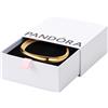 PANDORA Essence Bracciale rigido aperto placcato in oro 14k, 2